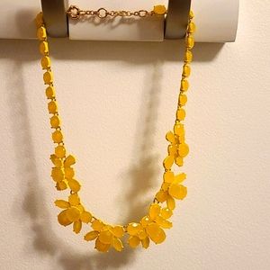 J Crew Yellow Necklace